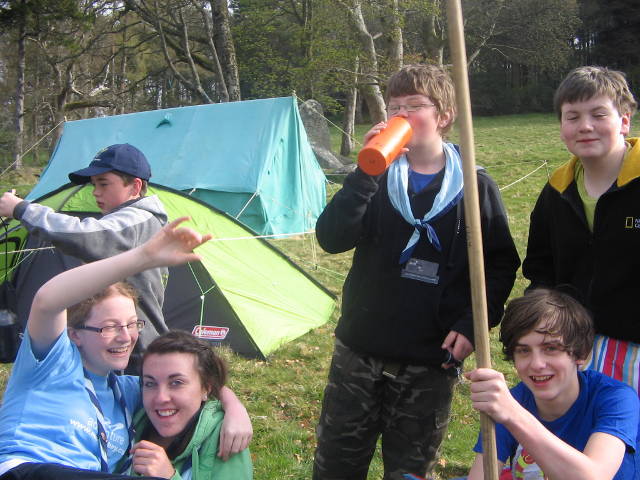 Scouts on Camp Scouts on Camp